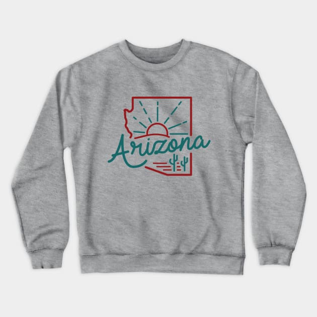 Arizona Crewneck Sweatshirt by luckybengal